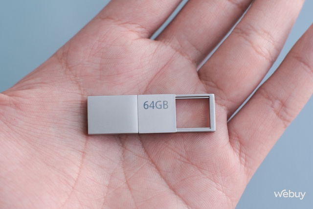 Dùng thử USB giá 350K của Xiaomi: Thiết kế nhỏ gọn, hai đầu A và C, tốc độ 169MB/s nhưng không phải có tiền là mua được  - Ảnh 4.