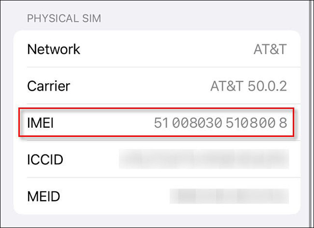 Cách kiểm tra số IMEI của iPhone - Ảnh 2.