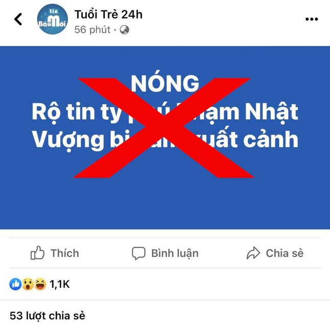 Tung tin giả về tỷ phú Phạm Nhật Vượng, phải bồi thường nếu gây thiệt hại cho thị trường chứng khoán  - Ảnh 1.