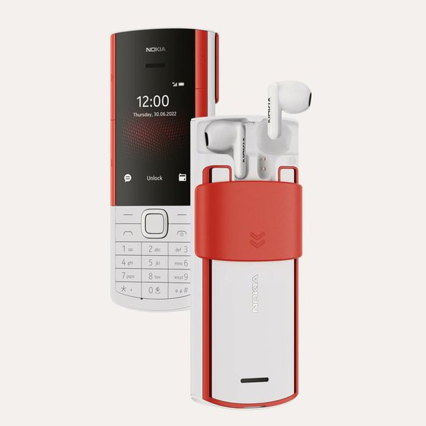 Nokia ra mắt điện thoại cục gạch tích hợp tai nghe không dây - Ảnh 1.