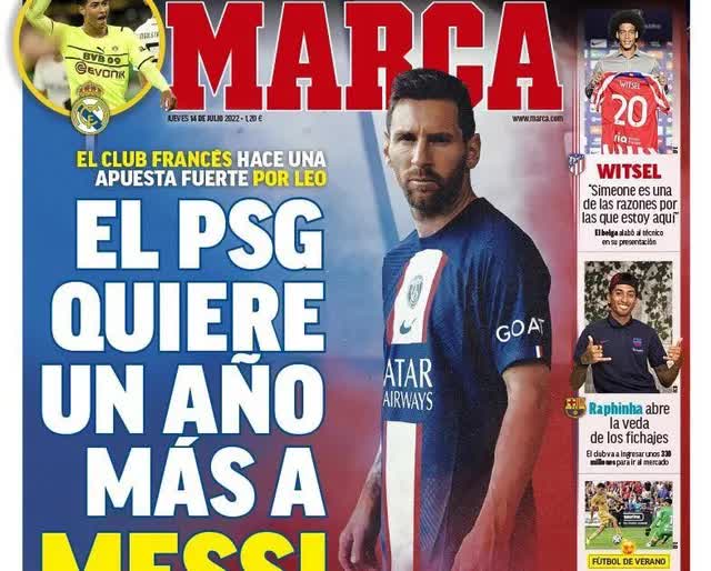 PSG đề nghi gia hạn hợp đồng với Messi - Ảnh 1.