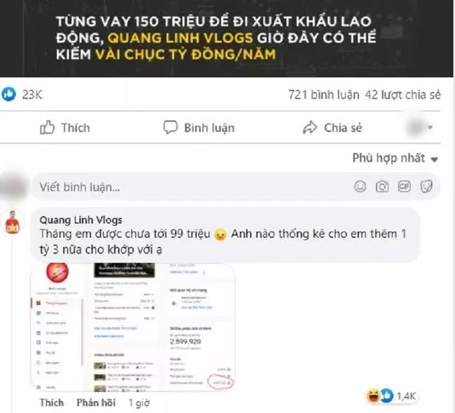  Quang Linh Vlogs - YouTuber đi xuất khẩu lao động cùng hành trình làm thiện nguyện đầy ấn tượng  - Ảnh 3.