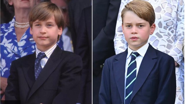 Hình ảnh gây tranh cãi ở giải Wimbledon: Hoàng tử George 8 tuổi phải mặc vest dưới trời nóng - Ảnh 4.