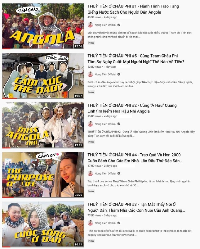 Hoa hậu Thùy Tiên chỉ mất 2 tuần để mang về thành tích khủng này cho kênh YouTube cá nhân - Ảnh 7.