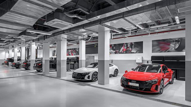 Bên trong showroom Audi lớn nhất Việt Nam: Vốn đầu tư hơn 140 tỷ đồng, rộng 9.000 m2, có cả khu sửa chữa dành riêng cho xe điện  - Ảnh 17.