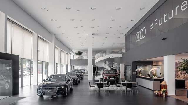 Bên trong showroom Audi lớn nhất Việt Nam: Vốn đầu tư hơn 140 tỷ đồng, rộng 9.000 m2, có cả khu sửa chữa dành riêng cho xe điện  - Ảnh 7.