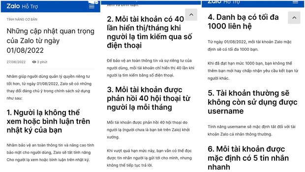 Zalo chuẩn bị thay đổi 6 tính năng quan trọng, bắt đầu thu phí trên ứng dụng? - Ảnh 3.