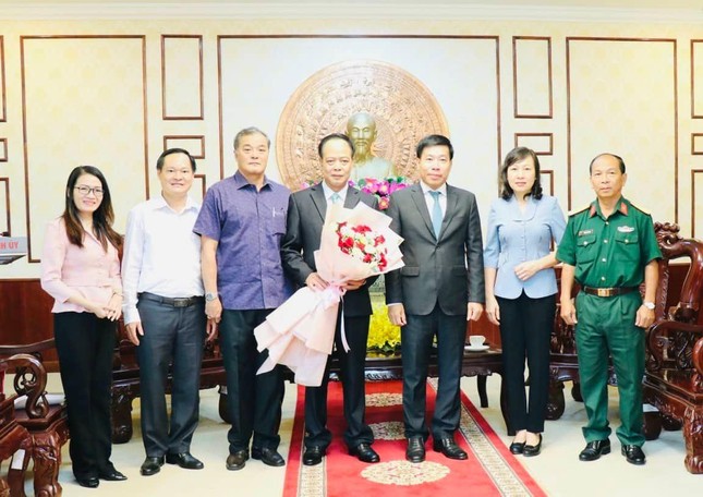 Tân Trưởng ban Tuyên giáo Tỉnh ủy Bình Phước là đại tá quân đội - Ảnh 1.