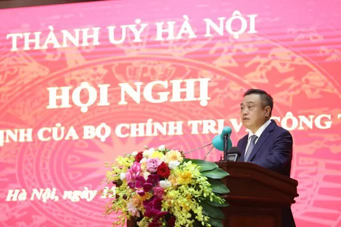 Ông Trần Sỹ Thanh được bầu làm Chủ tịch Hà Nội với số phiếu tuyệt đối 100% - Ảnh 1.
