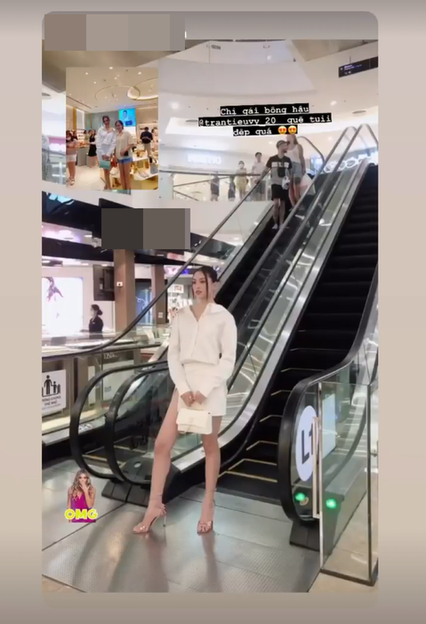 Sắc vóc Hoa hậu Tiểu Vy qua camera thường của người qua đường - Ảnh 1.