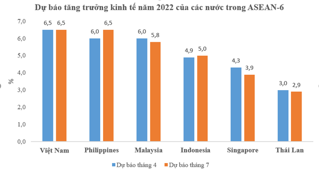 ADB hạ dự báo tăng trưởng GDP khu vực châu Á, Việt Nam đứng thứ bao nhiêu trong khối ASEAN-6?  - Ảnh 2.