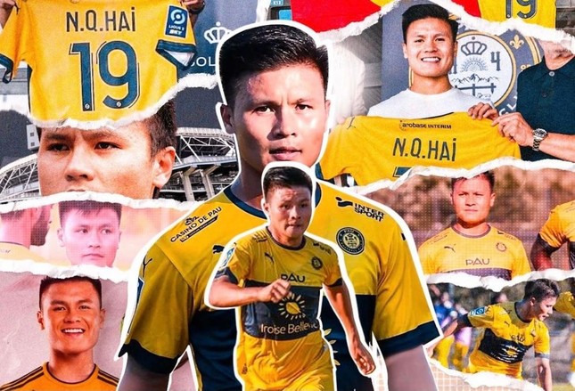 Báo Pháp chấm Quang Hải là bản hợp đồng xịn nhất của Pau FC trong hè 2022 - Ảnh 1.