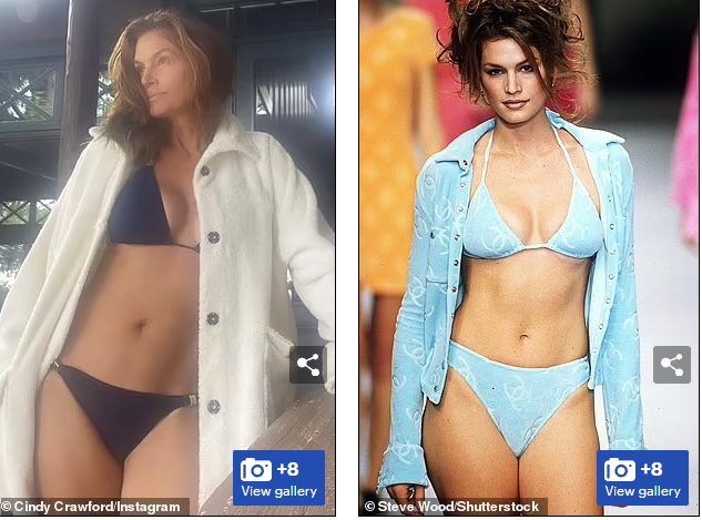  Huyền thoại mẫu Cindy Crawford khoe ảnh bikini trẻ đẹp ở tuổi 56  - Ảnh 2.