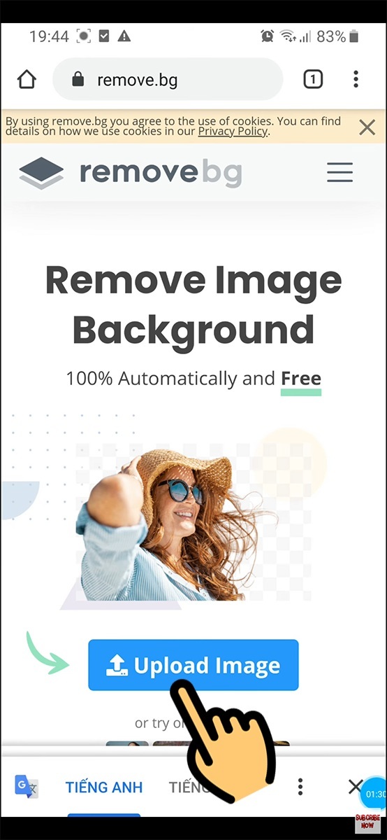 Hướng dẫn tách nền ảnh như Photoshop trên web - Ảnh 1.