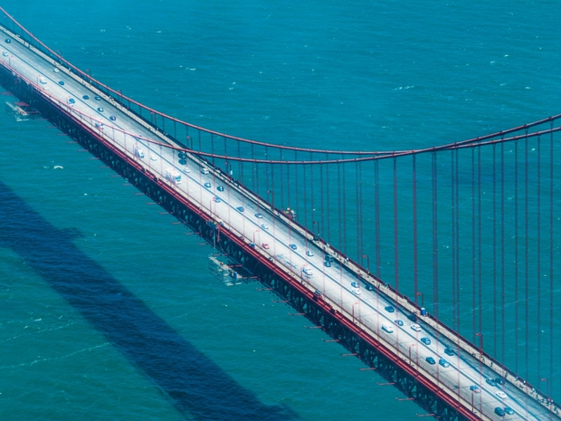 Chiêm ngưỡng cây cầu biểu tượng của bờ Tây nước Mỹ - Ảnh 6.