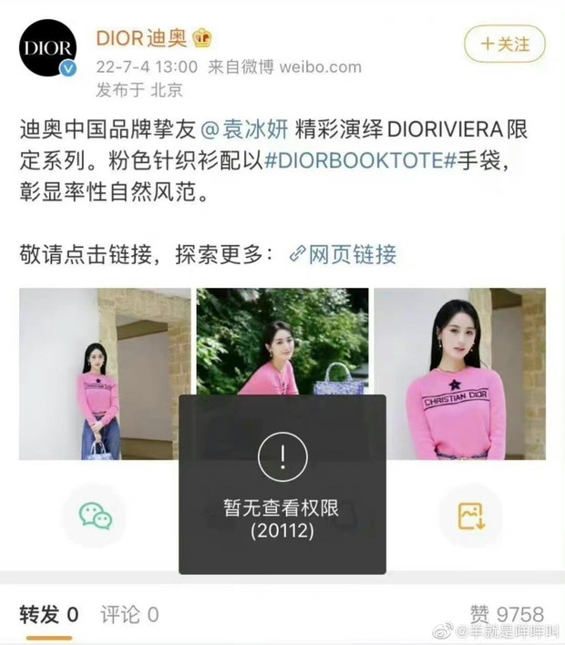 Công ty của nữ diễn viên nổi tiếng Trung Quốc bị phạt nặng vì trốn thuế 6 tỷ đồng, chính chủ bị Dior xóa sạch hình ảnh chỉ sau 30 phút - Ảnh 3.