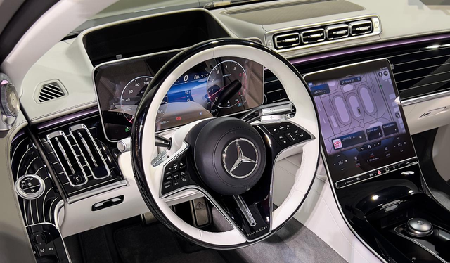 Mercedes-Maybach S 680 chính hãng rẻ hơn nhập ngoài 10 tỷ đồng - Sedan siêu sang nhiều công nghệ cho nhà giàu Việt - Ảnh 8.