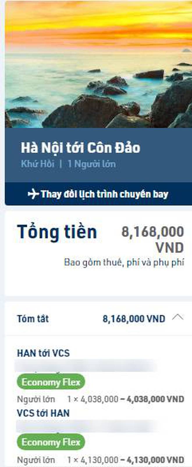 Vé máy bay nội địa lên đến gần 10 triệu ở những chặng bay nóng, chỉ sau một vài tiếng đã ở mức giá khác  - Ảnh 4.