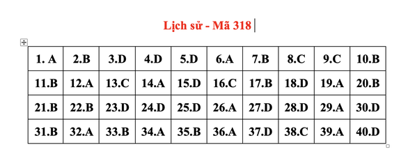 Gợi ý đáp án môn Vật lý, Hoá học thi tốt nghiệp THPT năm 2022 - Ảnh 1.