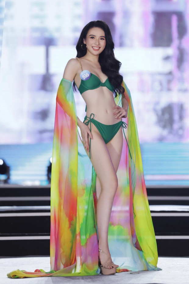 Mãn nhãn màn trình diễn bikini đẹp mắt của Top 20 Miss World Vietnam 2022 - Ảnh 5.