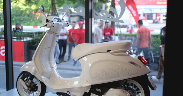  Xe tay ga Vespa bị hét chênh gần 100 triệu đồng  - Ảnh 1.