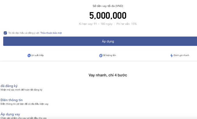 Vay tiền online lãi suất hơn 300%/tháng, khổ sở vì bị khủng bố đòi nợ - Ảnh 2. Vay tiền online lãi suất hơn 300%/tháng, khổ sở vì bị khủng bố đòi nợ - Ảnh 2.