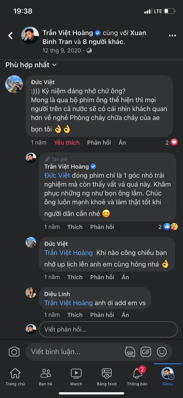 Nghẹn lòng trước chia sẻ của diễn viên Lửa ấm về chiến sĩ cảnh sát hy sinh khi chữa cháy - Ảnh 2.