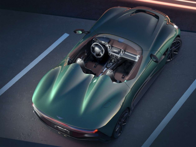 Aston Martin ra mắt siêu xe không kính chắn gió mang tên DBR22 - Ảnh 5.