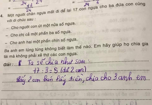  Ảnh vui 26/8: Người thành công luôn có lối giải toán riêng  - Ảnh 1.