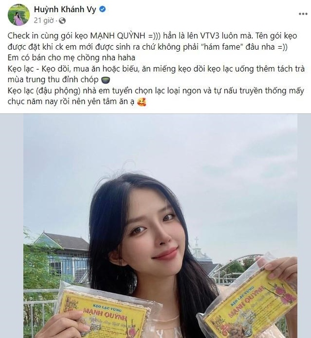  Bố mẹ Phan Mạnh Quỳnh bán được 1.000 gói kẹo lạc sau khi con trai lên VTV - Ảnh 2.