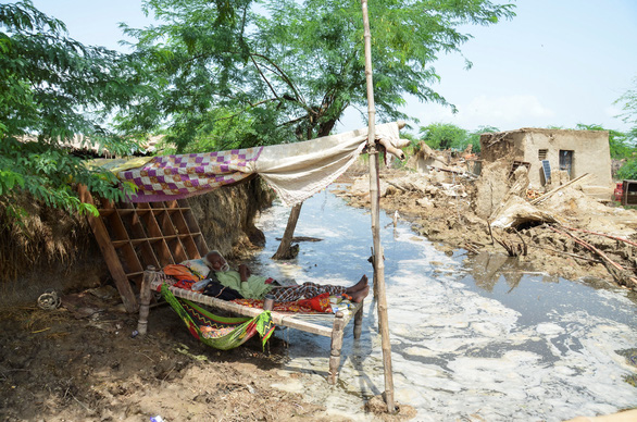 Hai tháng, hơn 1.000 người chết ở Pakistan vì thảm họa khí hậu - Ảnh 3.