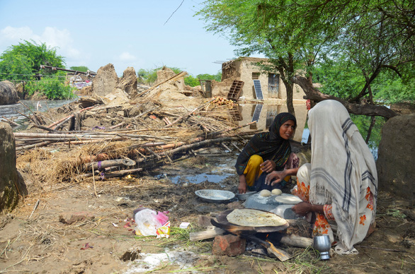 Hai tháng, hơn 1.000 người chết ở Pakistan vì thảm họa khí hậu - Ảnh 4.