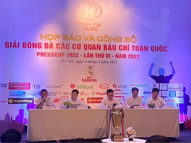 Khởi tranh Giải bóng đá các Cơ quan Báo chí toàn quốc – Press Cup 2022 - Ảnh 1.