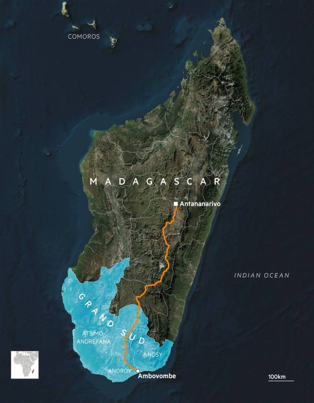Hạn hán liên tiếp xảy ra ở Madagascar đã đẩy người dân đến bờ vực của nạn đói - Ảnh 3.
