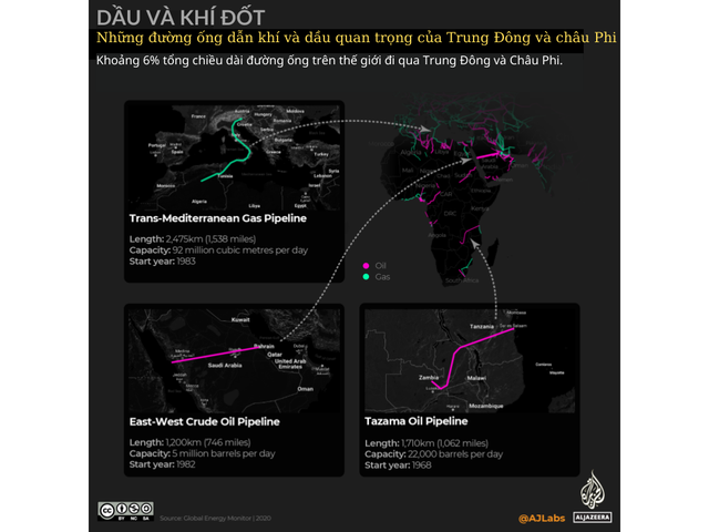  Bản đồ các đường ống dẫn dầu và khí đốt trên toàn cầu: Gấp 30 lần chu vi trái đất - Ảnh 6.