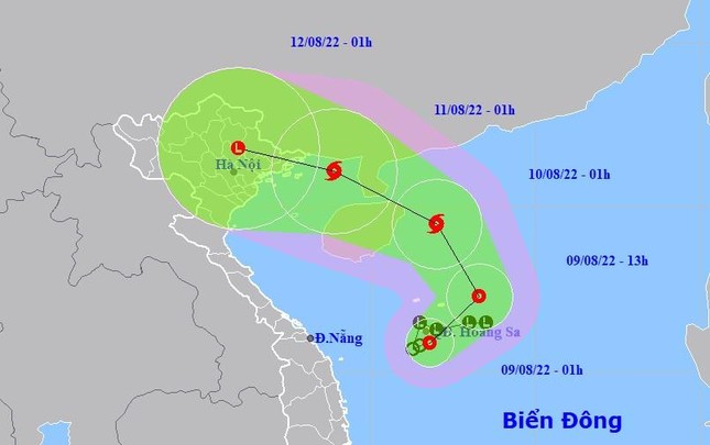  Áp thấp nhiệt đới khả năng mạnh lên thành bão, đất liền tiếp tục mưa lớn  - Ảnh 1.