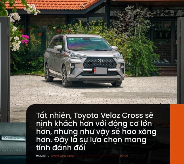 Chạy đủ tải, chủ xe Toyota Veloz Cross đánh giá: ‘Ăn điểm trong tầm giá dù còn điểm cần khắc phục’ - Ảnh 13.