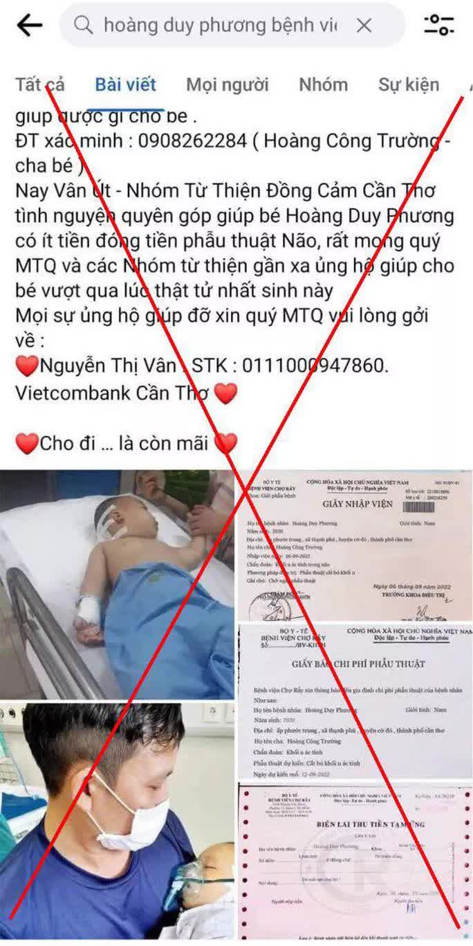 Bệnh viện Chợ Rẫy khuyến cáo người dân coi chừng bị lừa gạt - Ảnh 1. Bệnh viện Chợ Rẫy khuyến cáo người dân coi chừng bị lừa gạt - Ảnh 1.