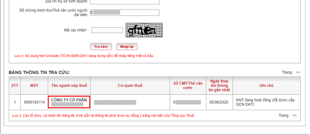 Quên mất mã số thuế và ngày cấp, làm thế nào để tra cứu? - Ảnh 5.