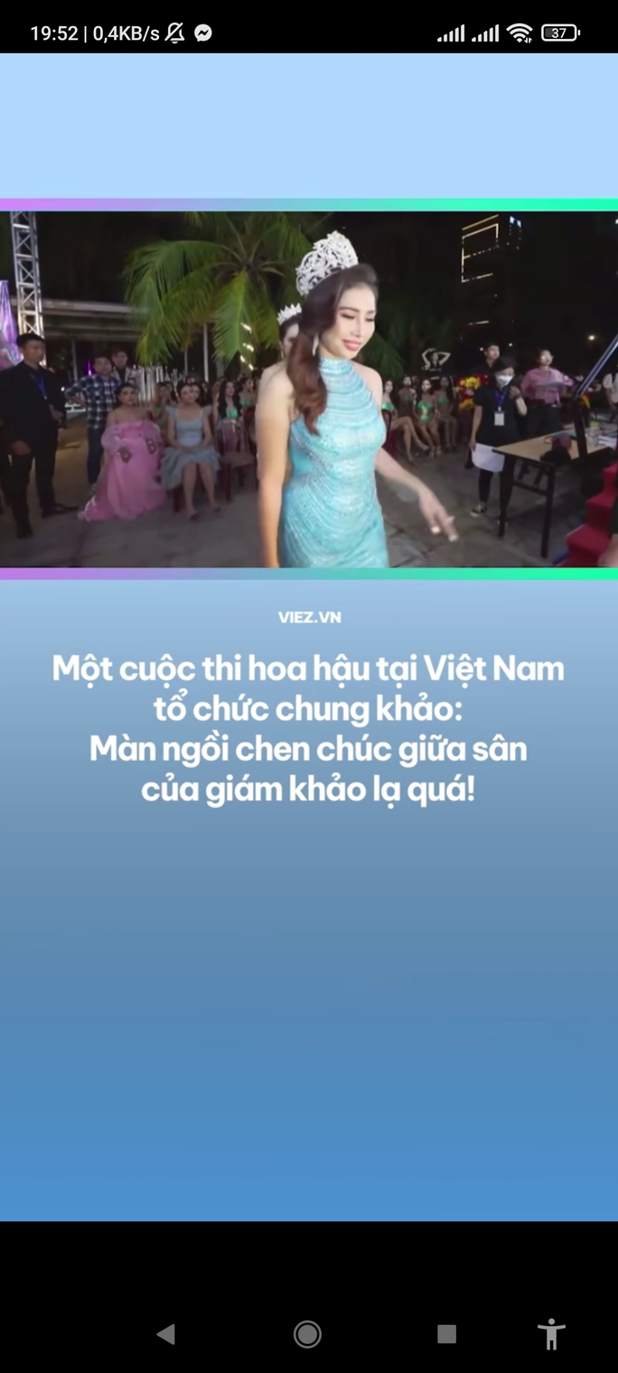 Sự thật vụ Hoa hậu Ngọc Hân ngồi ghế nhựa chấm thi Hoa hậu - Ảnh 1. Sự thật vụ Hoa hậu Ngọc Hân ngồi ghế nhựa chấm thi Hoa hậu - Ảnh 1.