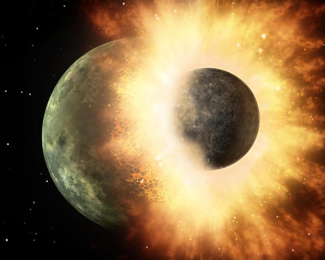 Xuất hiện đột phá mới trong nghiên cứu xác định nguồn gốc Mặt Trăng - Ảnh 1.