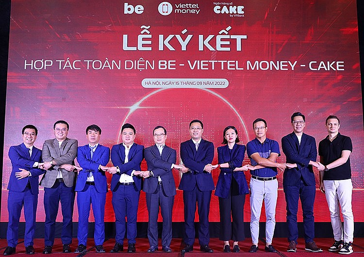 Viettel Money hợp tác với Ngân hàng số Cake by VPBank và nền tảng Be - Ảnh 1.