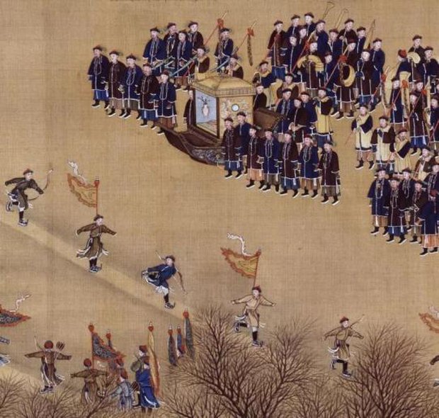 Bộ tranh cổ khắc họa chuyện vui chơi giải trí của dân thành thị Bắc Kinh 100 năm trước - Ảnh 10.