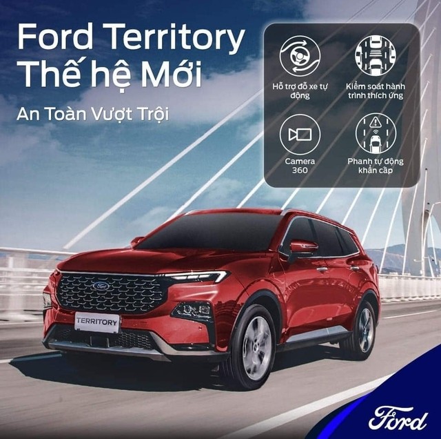 Hé lộ gói an toàn Ford Territory 2023 sắp bán tại Việt Nam: Tính năng như Everest, đe nẹt Tucson - Ảnh 3.