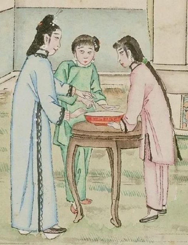 Bộ tranh cổ khắc họa chuyện vui chơi giải trí của dân thành thị Bắc Kinh 100 năm trước - Ảnh 4.