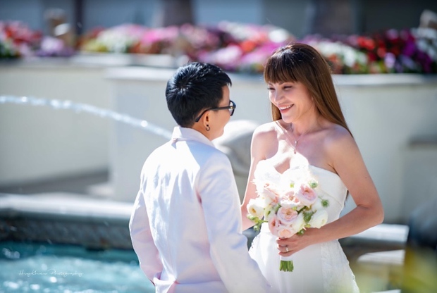  Thanh Hà - Phương Uyên công khai toàn bộ khoảnh khắc hạnh phúc trong ngày cưới - Ảnh 1.