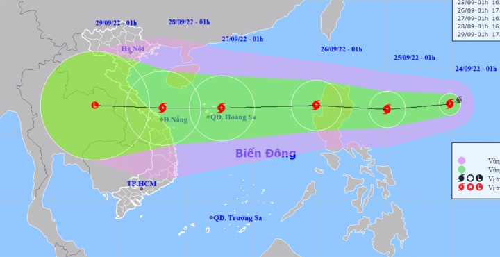 Bão Noru giật cấp 11, khả năng mạnh thêm khi đi vào Biển Đông - Ảnh 1.