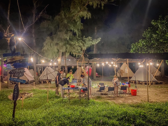 Khu cắm trại Cần Giờ nổi tiếng với dân TP.HCM vì có nhiều hoạt động vui chơi thư giãn - Ảnh 24.