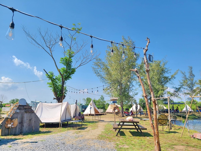 Khu cắm trại Cần Giờ nổi tiếng với dân TP.HCM vì có nhiều hoạt động vui chơi thư giãn - Ảnh 13.