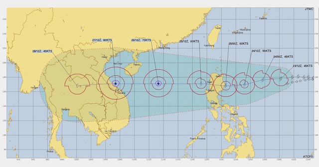 CẬP NHẬT TIN BÃO KHẨN CẤP: Bão NORU giật trên cấp 17 cách Đà Nẵng-Quảng Ngãi 270km - Ảnh 24.